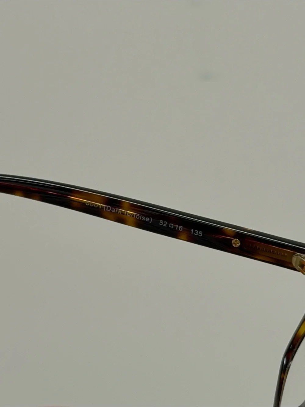 Coach Eyeglasses HC 6054 Elise 5001 Dark Tortoise Full Rim 52-16-135 FRAMES ONLY